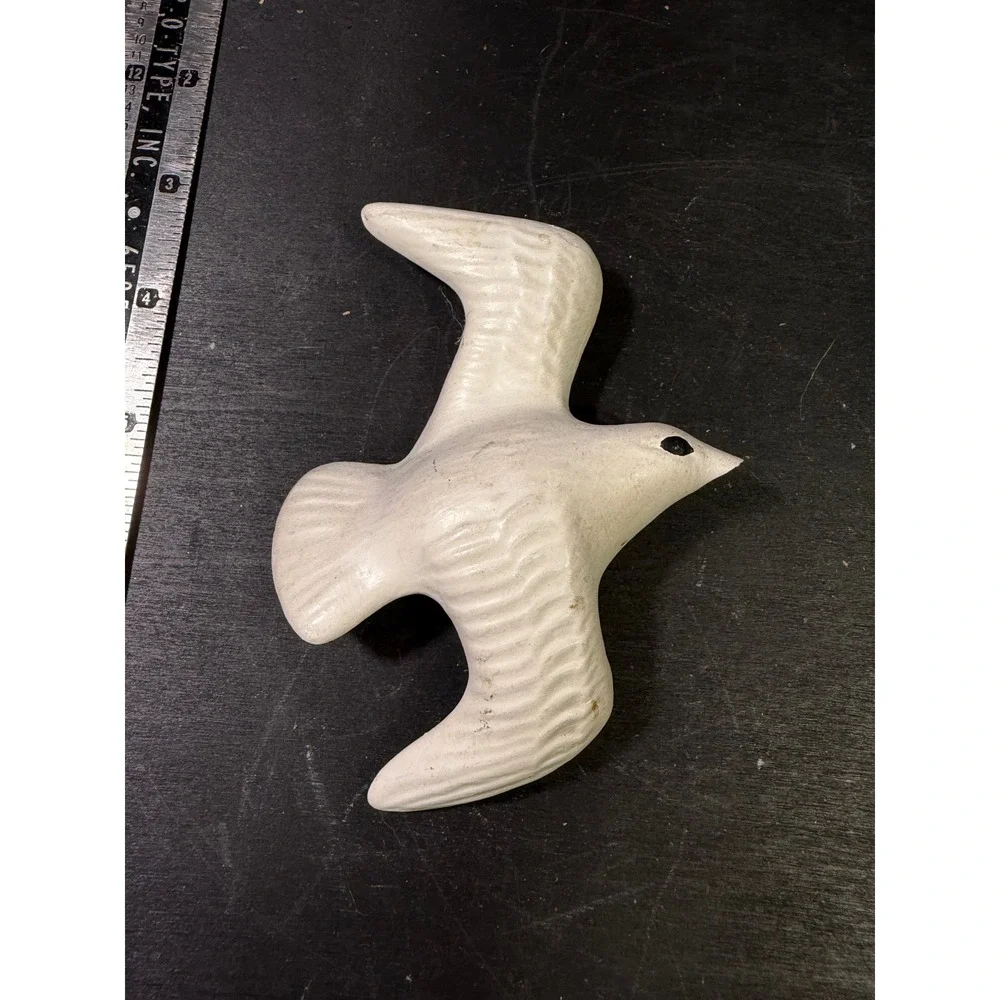 Vintage Holden Ceramic Seagull Wall Art Set of 3 Matte White Flying Birds 5687